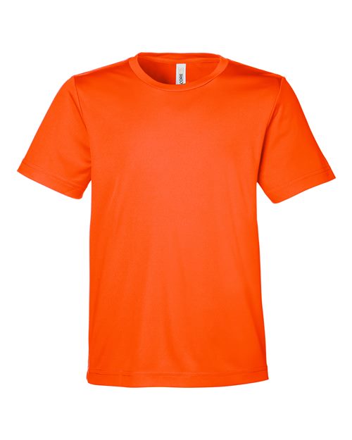 Youth Capital Performance T-Shirt - Campus Orange Front