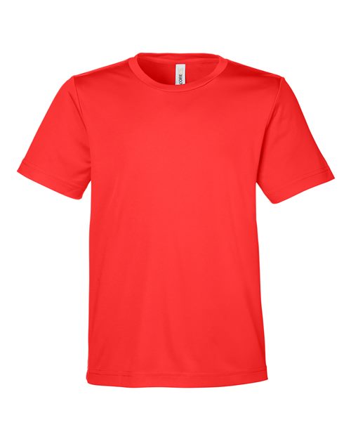 Youth Capital Performance T-Shirt - Marina Red Front