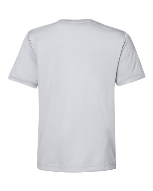 Youth Capital Performance T-Shirt - Platinum Back