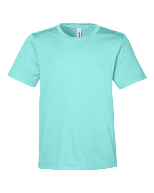 Youth Capital Performance T-Shirt - Sea Glass Front