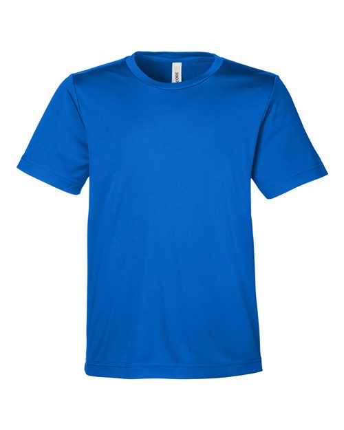 Youth Capital Performance T-Shirt - True Royal Front