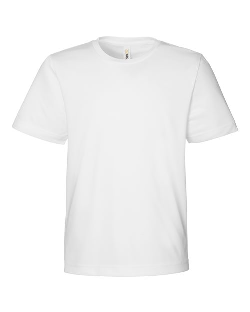 Youth Capital Performance T-Shirt - White Front
