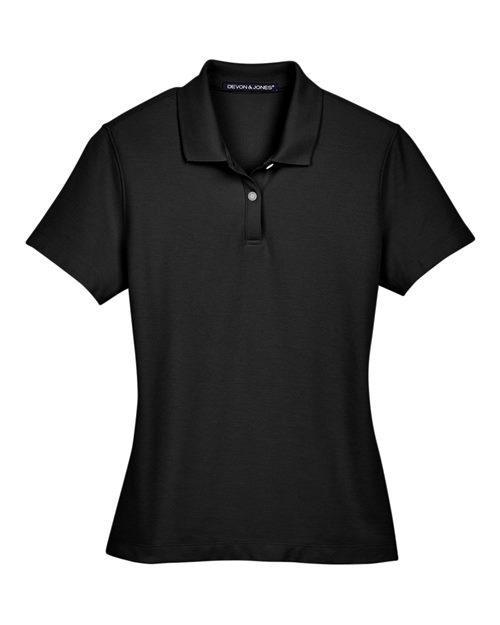 Women's DRYTEC20™ Performance Polo - Black Front