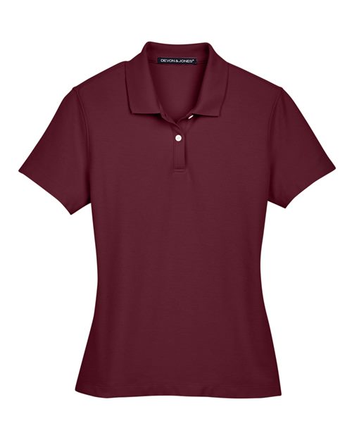 Women's DRYTEC20™ Performance Polo - Burgundy Front