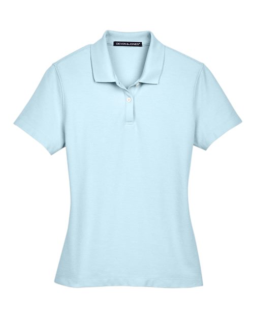 Women's DRYTEC20™ Performance Polo - Crystal Blue Front