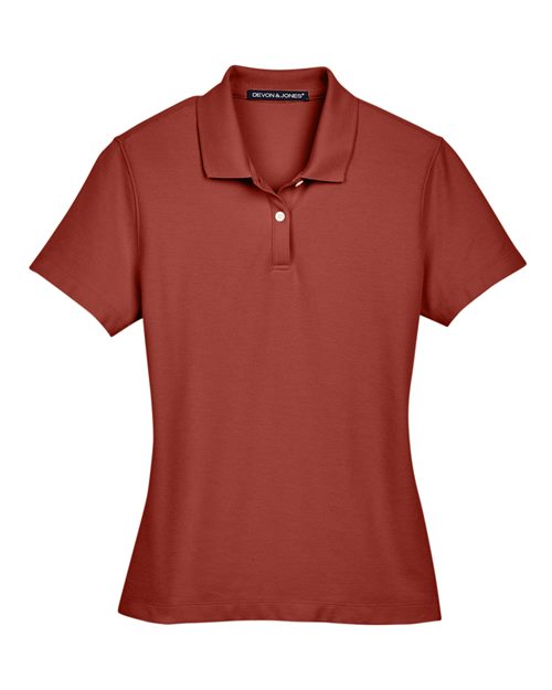 Women's DRYTEC20™ Performance Polo - Rust Front