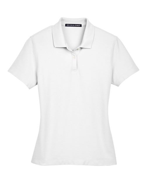 Women's DRYTEC20™ Performance Polo - White Front