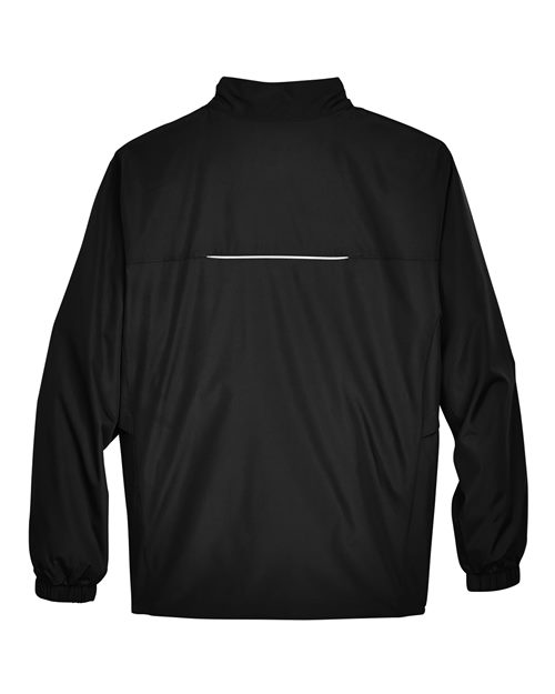 Men's Techno Lite Motivate Unlined Lightweight Jacket - Black Back