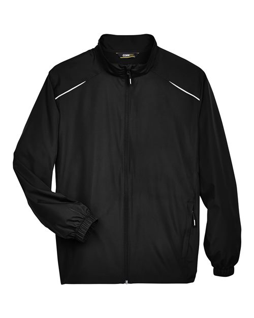 Men's Techno Lite Motivate Unlined Lightweight Jacket - Black Front