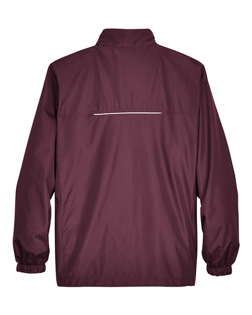 Men's Techno Lite Motivate Unlined Lightweight Jacket - Burgundy Back