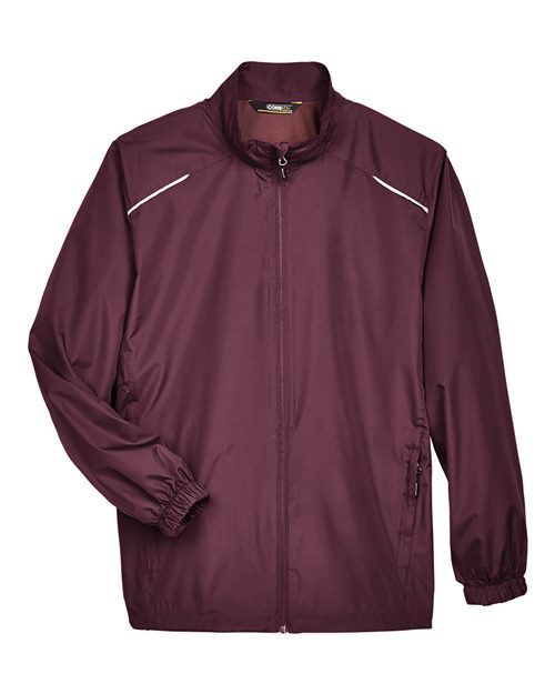Men's Techno Lite Motivate Unlined Lightweight Jacket - Burgundy Front