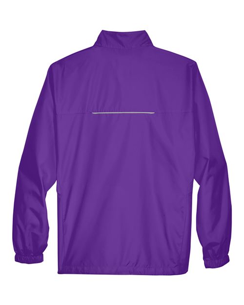 Men's Techno Lite Motivate Unlined Lightweight Jacket - Campus Purple Back