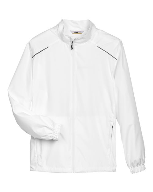 Men's Techno Lite Motivate Unlined Lightweight Jacket - White Front