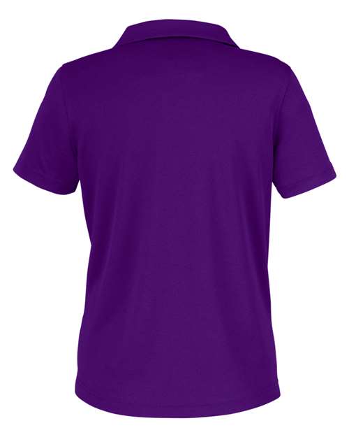 Women's Market Snag Protect Mesh Polo - Campus Purple Back