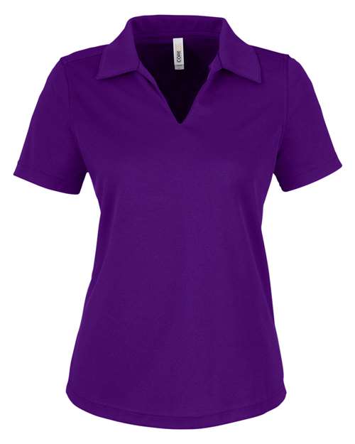 Women's Market Snag Protect Mesh Polo - Campus Purple Front