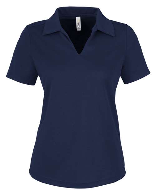 Women's Market Snag Protect Mesh Polo - Classic Navy Front