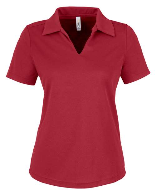 Women's Market Snag Protect Mesh Polo - Classic Red Front