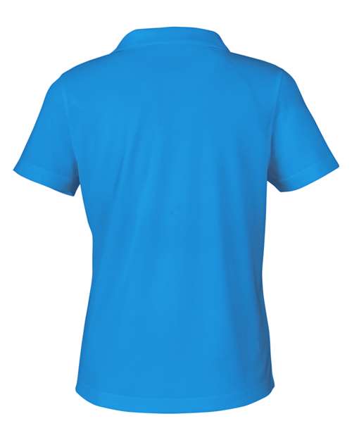 Women's Market Snag Protect Mesh Polo - Electric Blue Back