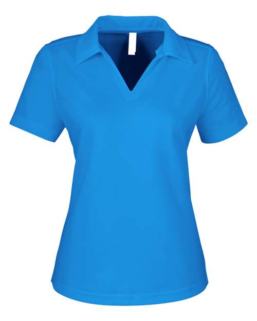 Women's Market Snag Protect Mesh Polo - Electric Blue Front