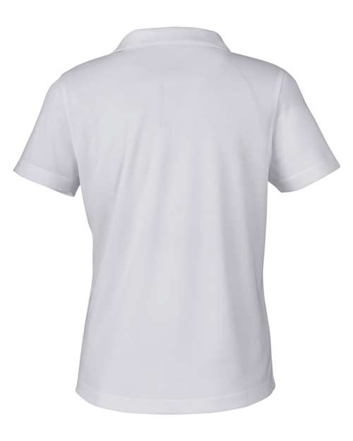 Women's Market Snag Protect Mesh Polo - Platinum Back