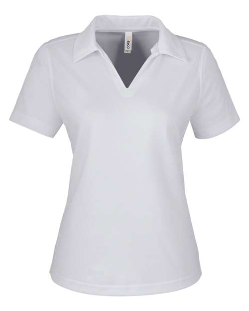 Women's Market Snag Protect Mesh Polo - Platinum Front