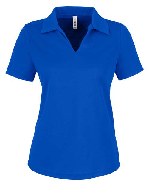 Women's Market Snag Protect Mesh Polo - True Royal Front