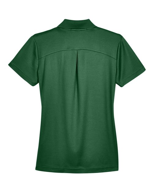 Women's CrownLux Performance® Plaited Polo - Forest Back