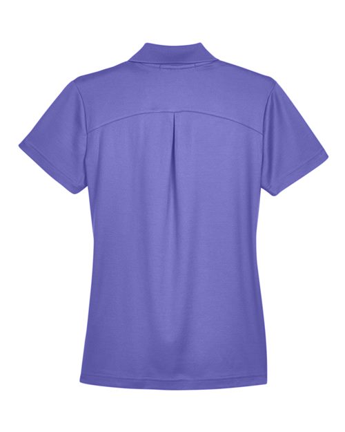 Women's CrownLux Performance® Plaited Polo - Grape Back