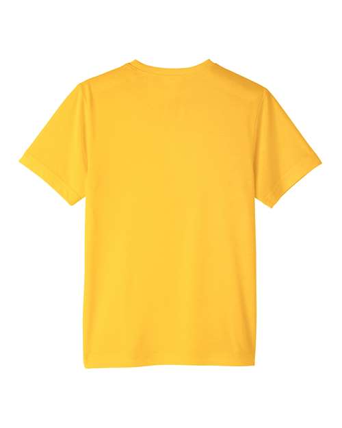 Youth Fusion ChromaSoft™ Performance T-Shirt - Campus Gold Back