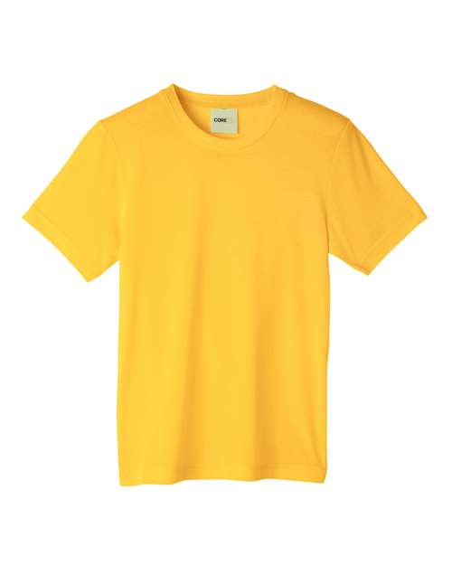 Youth Fusion ChromaSoft™ Performance T-Shirt - Campus Gold Front