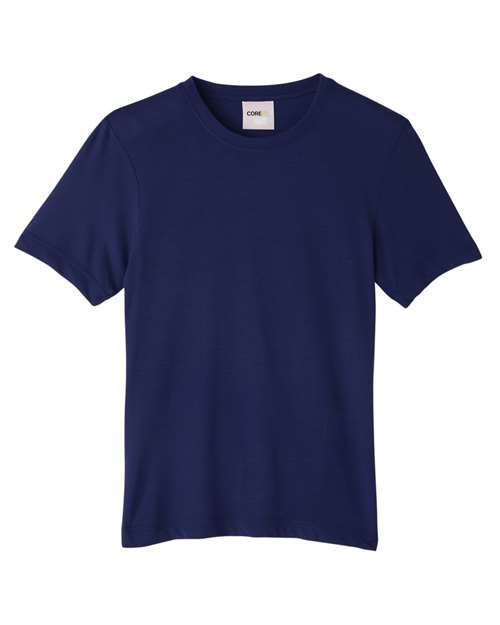 Youth Fusion ChromaSoft™ Performance T-Shirt - Classic Navy Front