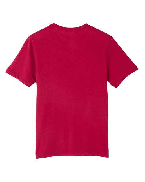 Youth Fusion ChromaSoft™ Performance T-Shirt - Classic Red Back