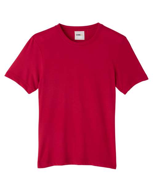 Youth Fusion ChromaSoft™ Performance T-Shirt - Classic Red Front