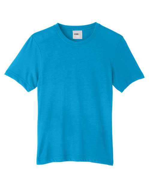 Youth Fusion ChromaSoft™ Performance T-Shirt - Electric Blue Front
