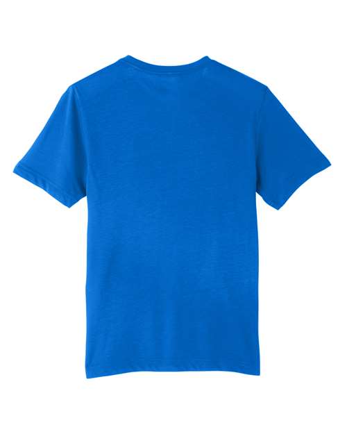 Youth Fusion ChromaSoft™ Performance T-Shirt - True Royal Back