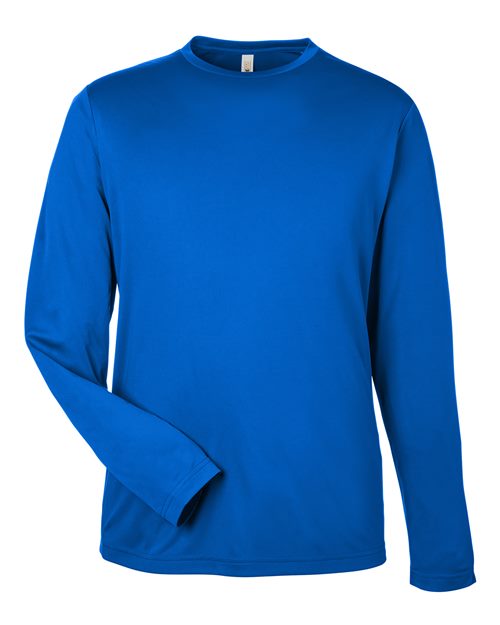 Unisex Capital Long Sleeve Performance T-Shirt - True Royal Front