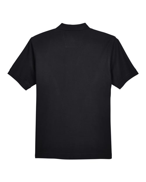 Men's Pima Piqué Polo - Black Back
