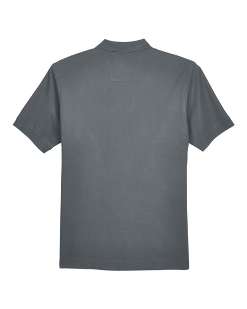 Men's Pima Piqué Polo - Graphite Back