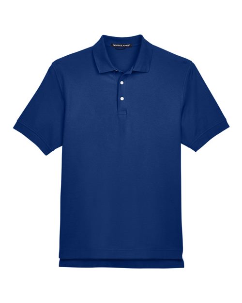 Men's Pima Piqué Polo - True Royal Front