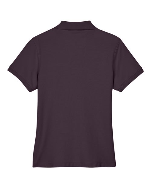 Women's Pima Piqué Polo - Espresso Back