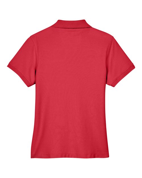 Women's Pima Piqué Polo - Red Back