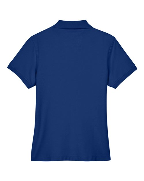 Women's Pima Piqué Polo - True Royal Back