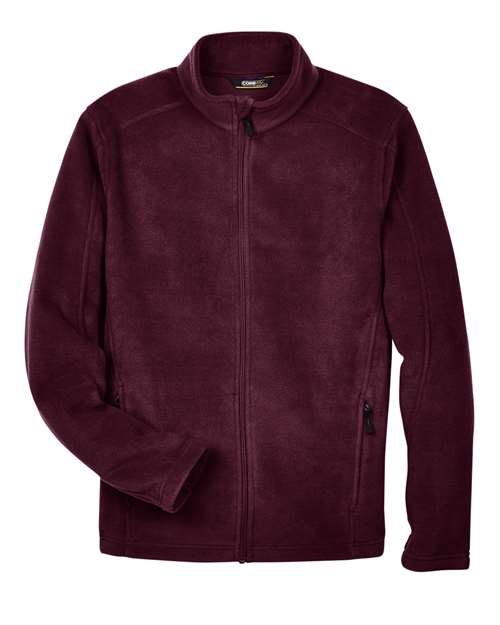 Men's Journey Fleece Jacket - Burgundy Front