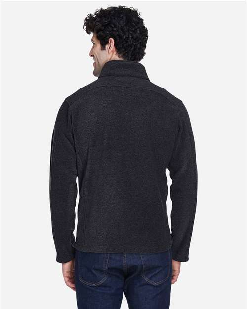Men's Journey Fleece Jacket - Heather Charcoal Back