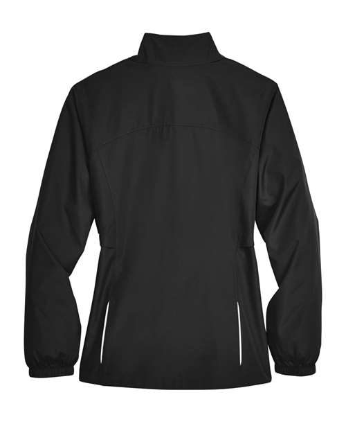 Women's Techno Lite Motivate Unlined Lightweight Jacket - Black Back