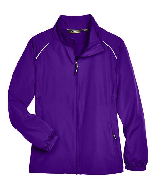 Women's Techno Lite Motivate Unlined Lightweight Jacket - Campus Purple Front