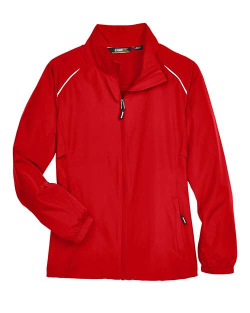 Women's Techno Lite Motivate Unlined Lightweight Jacket - Classic Red Front