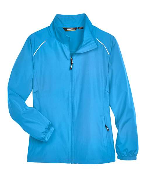 Women's Techno Lite Motivate Unlined Lightweight Jacket - Electric Blue Front