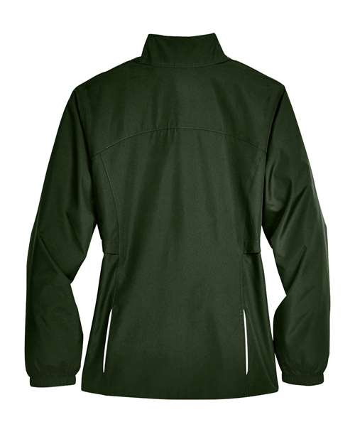 Women's Techno Lite Motivate Unlined Lightweight Jacket - Forest Back