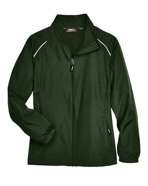 Women's Techno Lite Motivate Unlined Lightweight Jacket - Forest Front